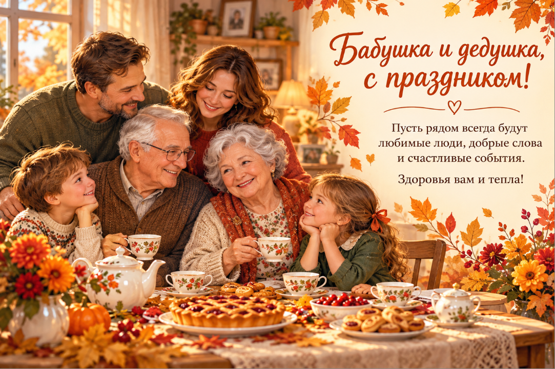 Фото День бабушек и дедушек 28 октября: душевные открытки 4 - Сиб.ФМ Фото День бабушек и дедушек 28 октября: душевные открытки 4